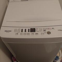 5,5kg 洗濯機(新品同様)