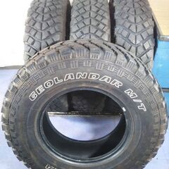 訳ありジャンク４本【4WD】発送不可 ヨコハマ ジオランダー M...