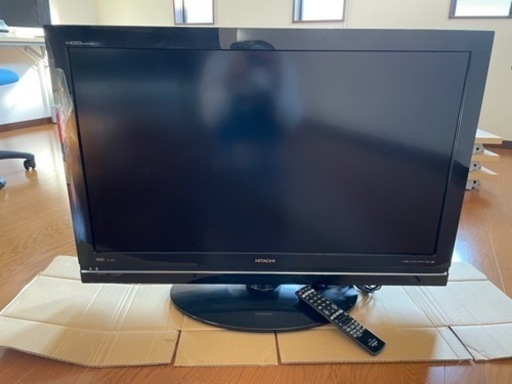 日立 37型TV HDD内蔵