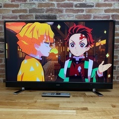 即日受渡❣️ 2年前購入 。49型 AIWA 4K高画質TV37...