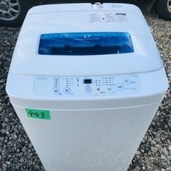 ①443番 Haier✨全自動電気洗濯機✨JW-K42H‼️