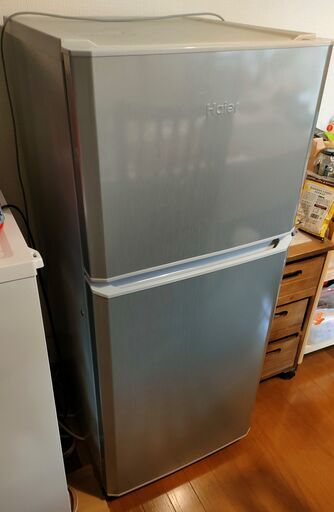 ハイアール　121L冷蔵庫 JR-N121Aシルバー 2017年購入