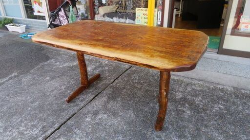 天然木のテーブル　店舗引き取り限定　平日のみ