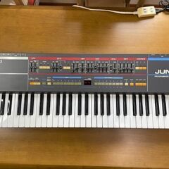 Roland ローランド JUNO-106 アナログシンセサイザー 通電確認済み ソフトケース（使用感あり）付き