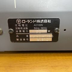 Roland ローランド JUNO-106 アナログシンセサイザー 通電確認済み ソフトケース（使用感あり）付き