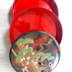 【未使用中古】2段寿司桶の画像