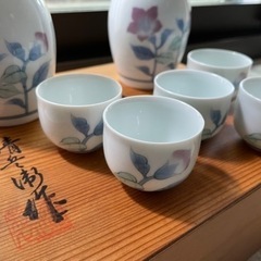 240311＊有田焼 清兵衛作 酒器セットの画像