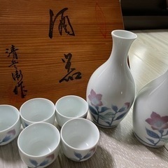 240311＊有田焼 清兵衛作 酒器セットの画像