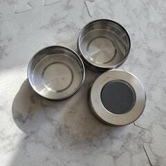 IKEA マグネットつき缶 3つ