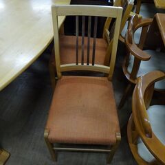 値下げしました！　大川家具　ベンチダイニング4点セット　変形テーブル【愛品倶楽部柏店】 の画像