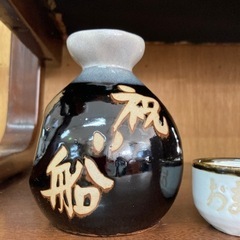 メロディー 徳利 ぐい呑みセット リサイクルショップ宮崎屋住吉店 21.12.3mの画像