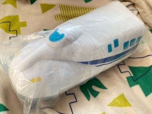大宮 鉄道博物館 新幹線N700系 ふわふわクッション未使用品 JR東海 JR西日本