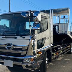  日野 レンジャー 増トンセルフローダー（8トン車） FE2ACA 400km R3年式 最大積載量6400kg フジタボディ フル装備 茨城県　T74の画像