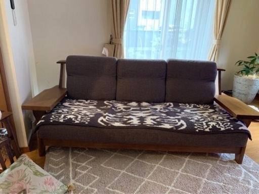 広々3人がけソファー