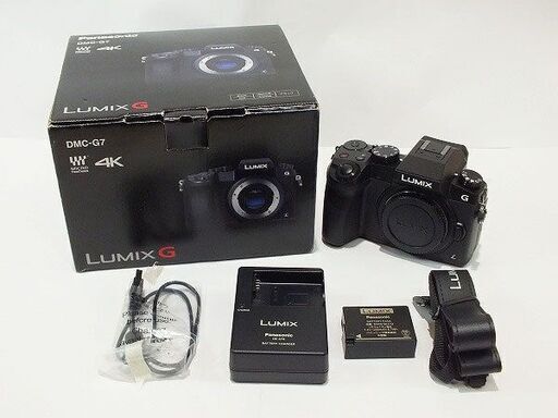 【苫小牧バナナ】Panasonic/パナソニック DMC-G7 LUMIX ルミックス デジタル一眼カメラ ボディ 4Kフォトモード 動作確認済み♪