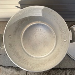 ◆使用少◆業務用 アルミ寸胴 直径42センチの画像