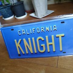 【未開封】ナイトライダー KNIGHT USA ナンバープレート...