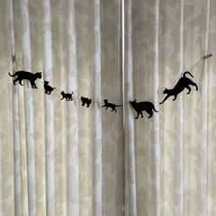 黒猫ガーランド