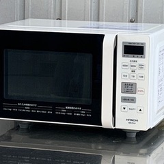 美品！日立 電子レンジ◇800W◇2018年製◇フラットタイプ◇...