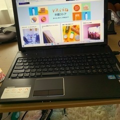 今だけこの価格！ノートPC lenovo G570 バッテリー新品 SSD240GB 新品の画像