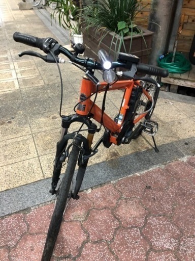 ジャンク品　電動自転車Panasonicハリヤ(BE-ENH544)