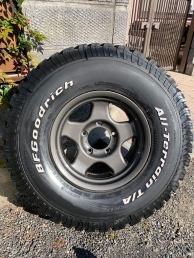 四駆用タイヤホイールセット　美品！ランクル70