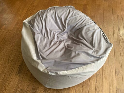 無印良品　体にフィットするソファー、クッション