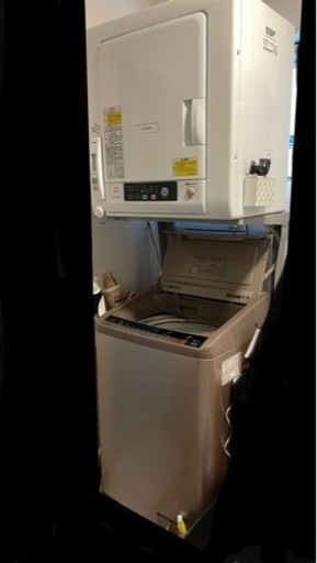 値下げ！HITACHI BeatWash BW-V100A&乾燥機　DE-N60WV