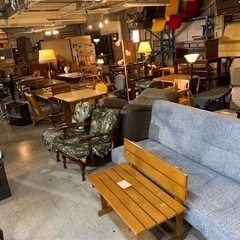 店内在庫多数あります！　モノココ円山店　二階家具コーナー紹介！　ソファー　ダイニングテーブル　チェア　レトロ　アンティーク　和箪笥　食器棚 - 札幌市