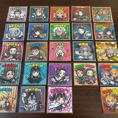 鬼滅の刃マンチョコ ビックリマンシール2 フルコンプリート