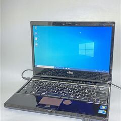 即使用可 ノートパソコン Windows10 中古動作良品 13.3型 富士通 SH53/C Core i3 4GB 640GB DVDマルチ 無線 Wi-Fi webカメラ Office