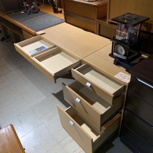 JF2426 学習机　カリモクの机セットでお得！　単品販売も可能