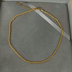 18 K金色の満天星のネックレス鎖骨チェーン54