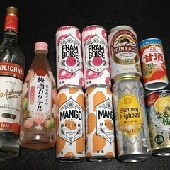お酒１０本