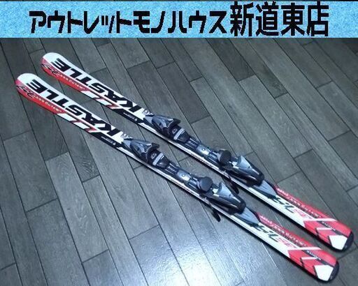 カービングスキー ケスレー 150cm AERO SPEED 7.9 赤/黒 エアロスピード KASTLE ビンディング付き スキー板 札幌市東区 新道東店