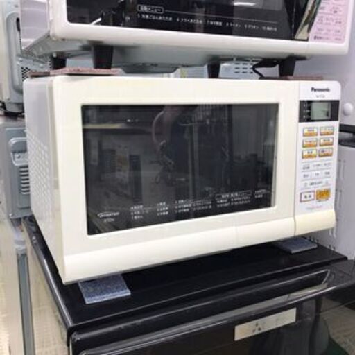 1/19【ジモティ特別価格！¥3,300】■Panasonic/パナソニック オーブンレンジ NE-TY155-W 2013年■