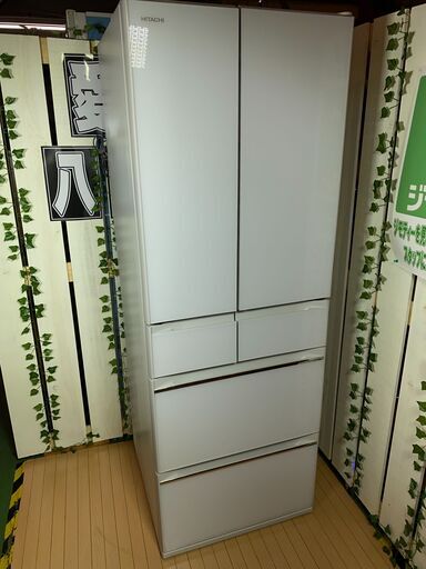 【愛品館八千代店】保証充実HITACHI2018年製520ℓ6ドア冷凍冷蔵庫R-HW52J