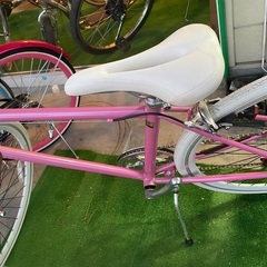 700C オールストリートクロスバイク　ピンクの画像