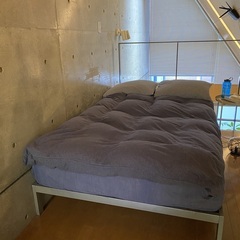 無印のベッドフレーム•SD Muji Bed Frame•Sem...