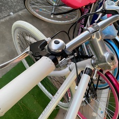 700C オールストリート　クロスバイク　白の画像