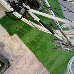 700C オールストリート　クロスバイク　白の画像