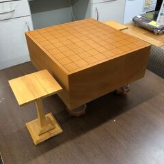 将棋盤 駒台ｾｯﾄ W(幅)33.5×H(高さ)23.5×D(奥行き) 37cmの画像