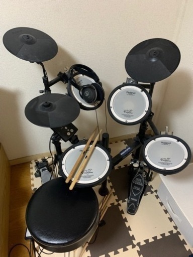 (-1/7)ROLAND TD-1KPX 電子ドラム／TAMA HP-900PTW Iron Cobraダブルペダル売ります