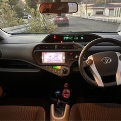 🔴年末年始引渡し可能です❣️アクア　ナビテレビ　絶好調　予備検査付き　又は　車検2年付き43万の画像