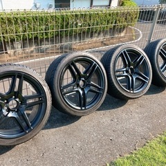 値下げ。今年中まで。225/40R18,255/35R18ホイル...