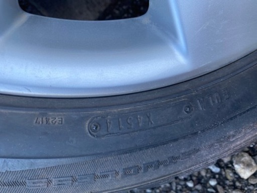 レクサス　HS 純正ホイール　スタッドレス