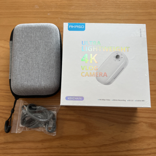 AKASO Keychain Vlog camera(収納ケース付)