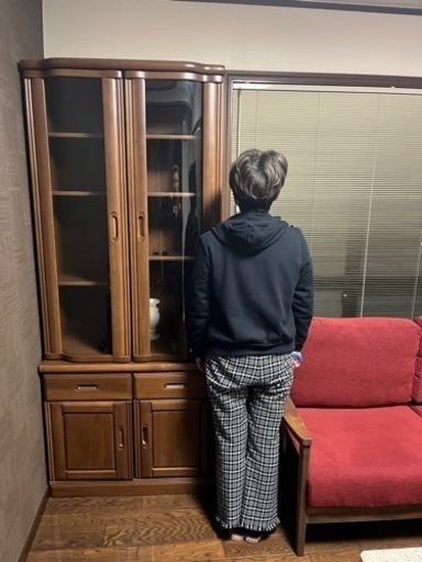 美品！ガラスキャビネット