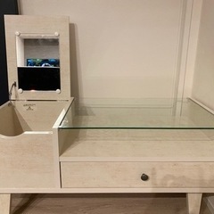 ニトリ　ドレッサーテーブルの画像