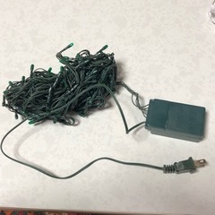 クリスマスライト　グリーンの画像